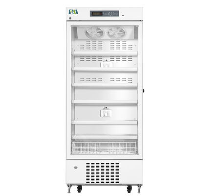415L rocían el refrigerador farmacéutico de acero cubierto del grado con el agujero portuario de la prueba de USB