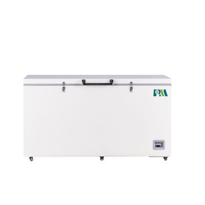 Menos el congelador ultrabajo del pecho de 86 del grado 485L temporeros de la capacidad más grande con el enfriamiento directo para el laboratorio del hospital