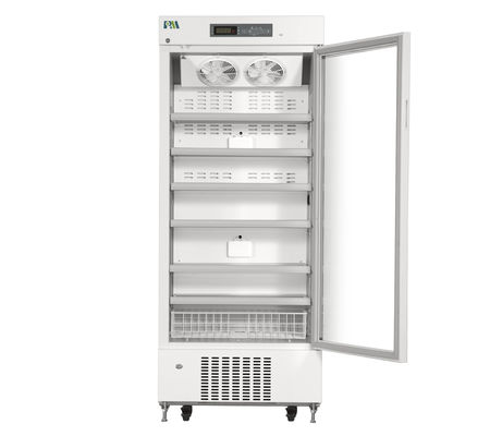 Refrigerador vaccíneo de la farmacia médica vertical del soporte de la capacidad grande 415L 2-8 grados
