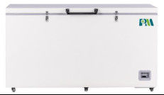 Congelador horizontal criogénico libre de alta calidad del pecho de CFC 485 litros de capacidad con la puerta que hace espuma