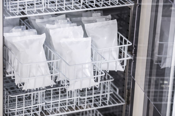 Refrigerador del refrigerador del banco de sangre de la pantalla LED 108L Mini Portable High Quality Biomedical para la estación de la sangre