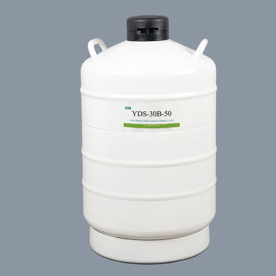 Aluminio blanco de la aviación del contenedor de almacenamiento del nitrógeno líquido de 2L 100L
