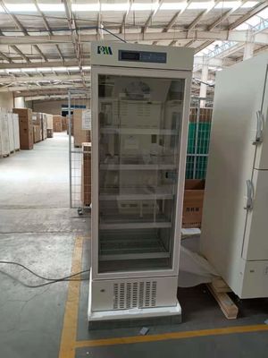 refrigerador médico de la farmacia vertical del laboratorio 316L para el almacenamiento vaccíneo de los grados 2-8