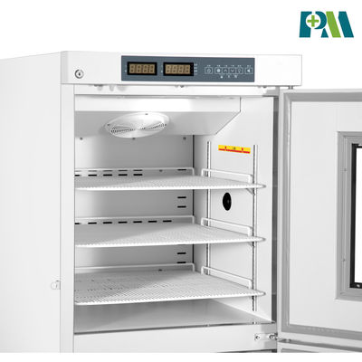 Enfriamiento de aire forzado real biomédico vertical del congelador de refrigerador del hospital del laboratorio de R600a