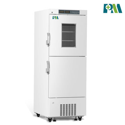 Menos 25 grados congelador de refrigerador combinado profundo permanente médico de 368 litros con el indicador digital
