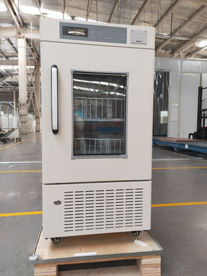 Refrigerador vertical del banco de sangre de 108 litros con 4 el refrigerante de los echadores R134a