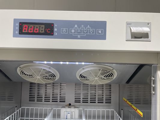 368L Capacidad de alta calidad Hospital Laboratorio de sangre Bancos frigoríficos con puerta de vidrio espumoso