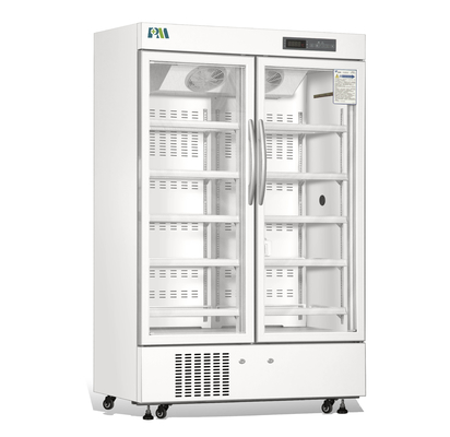 Refrigerador médico de enfriamiento de aire forzado real grado de 485L 2 a 8 del refrigerador del grado de la farmacia