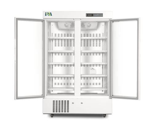 el auto médico del refrigerador R290 de la farmacia vertical de alta calidad de la capacidad 1006L descongela vertical