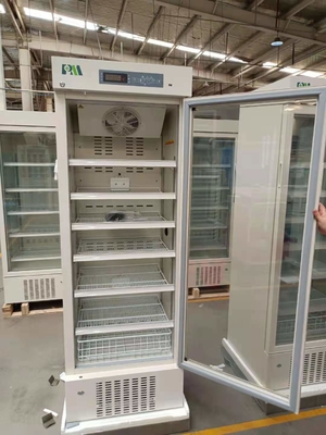 Congeladores de refrigerador farmacéuticos biomédicos reales del grado de la refrigeración por aire de la fuerza 315L con la puerta de cristal